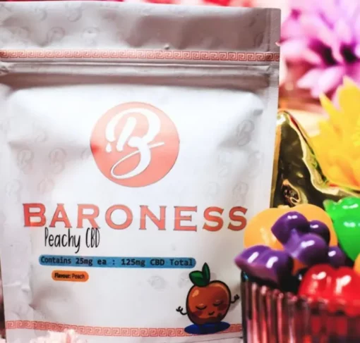 Baroness Just Peachy 🍑 CBD Gummies 375MG